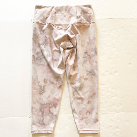 ATHLETA Elation 7/8 Tight Pink Snow Dye Athletic Active Yoga Leggings Womens 1X - Picture 4 of 11